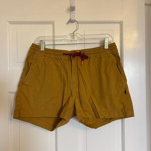 Cotopaxi Women Salto Ripstop Short Mustard Yellow Medium
